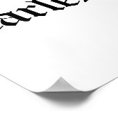 Poster Fearless Tee Shirt, Fearless And Strong Motivation (Coin)