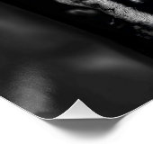 Poster Fearlessly Watching – Hand-Drawn Wolf Forest (Coin)