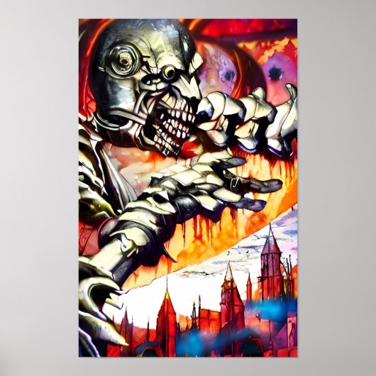 Poster Fear's Ravager - Ken Gage Art (Devant)