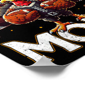 Poster Feast Mode Turkey Vintage Football Thanksgiving Sh (Coin)