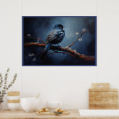 Poster Feathered Beauties (Keuken)