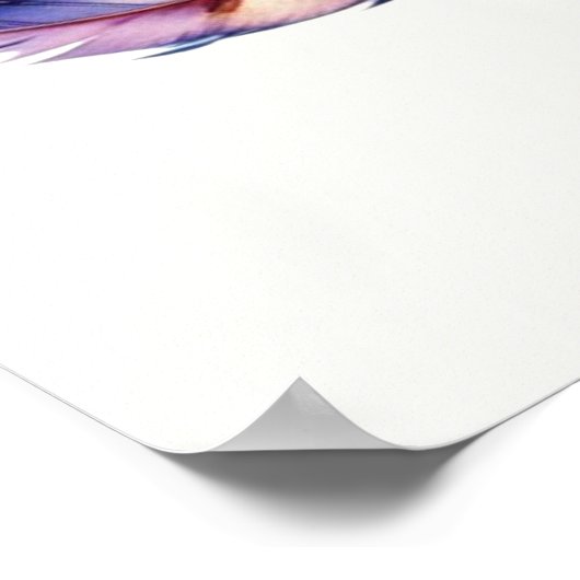 Poster Featherweight Feather - MMA Kick Boxing Gym Lover (Coin)