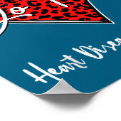 Poster February Is Red Heart Health Heart Disease Awarene (Coin)