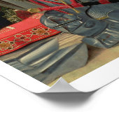 Poster Federico da Montefeltro, détail de la Brera Alt (Coin)