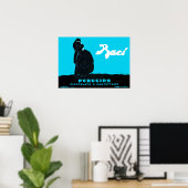 Poster Federico Seneca. Perudina Cioccolato & Confetture (Bureau à domicile)