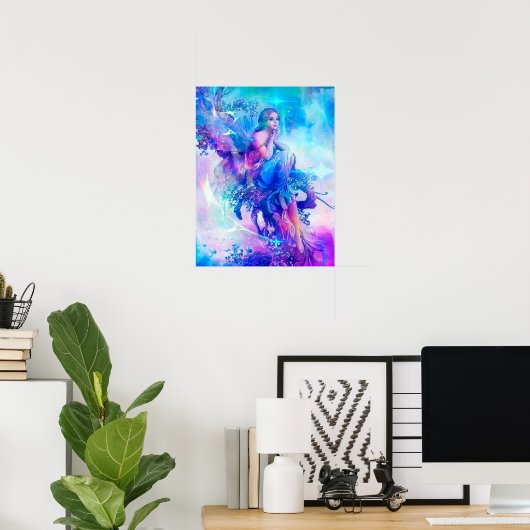Poster Fée (Bureau à domicile)