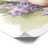 Poster Fée à l'aquarelle violette Vous êtes Magique ! Cit (Coin)