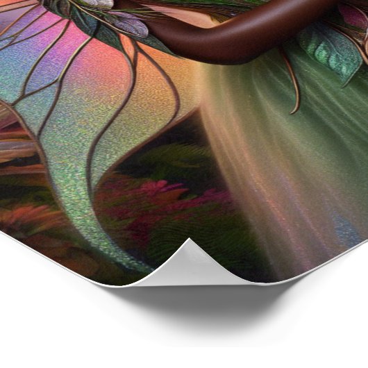 Poster Fée africaine (Coin)