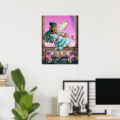 Poster Fée africaine américaine (Bureau à domicile)