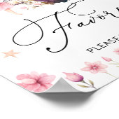 Poster Fée Baby shower Faveurs S'Il Vous Plaît Prendre Un (Coin)