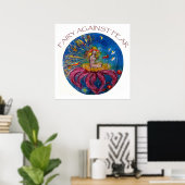 POSTER FÉE CONTRE LA PEUR (Bureau à domicile)
