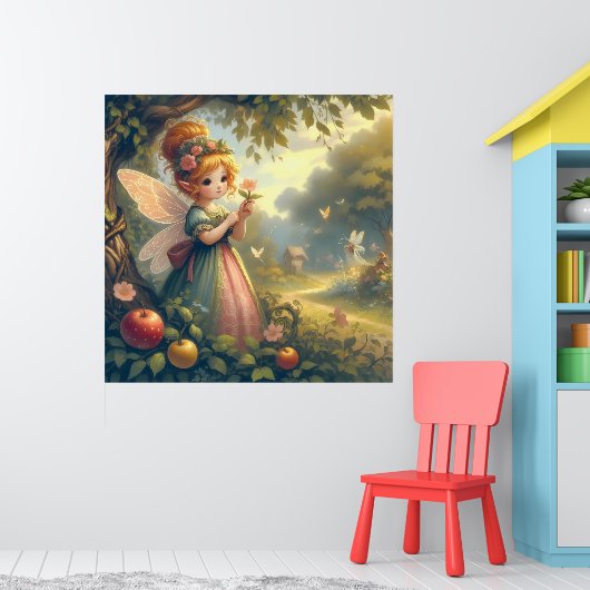 Poster Fée dans le jardin (Pépinière 1)