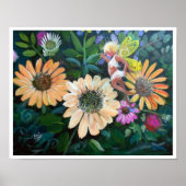 Poster Fée dans mon jardin (Devant)