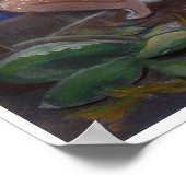 Poster Fée dans un bocal "secourt-moi" (Coin)