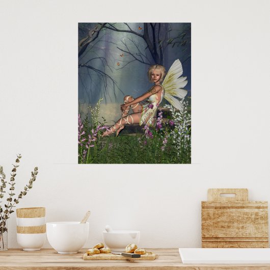 Poster Fée de bois (Cuisine)