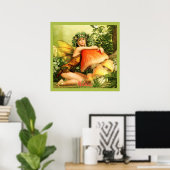 Poster Fée de champignons Thunder_Cove (Bureau à domicile)