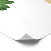 Poster Fée de chêne tenant une feuille de chêne (Coin)