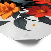 Poster Fée de Fleur Fantaisiste (Coin)