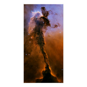 Poster Fée de la nébuleuse de l'Aigle NASA Abstrait