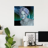 Poster Fée de neige fantastique (Bureau à domicile)