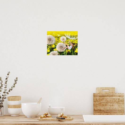 Poster Fée de printemps (Cuisine)