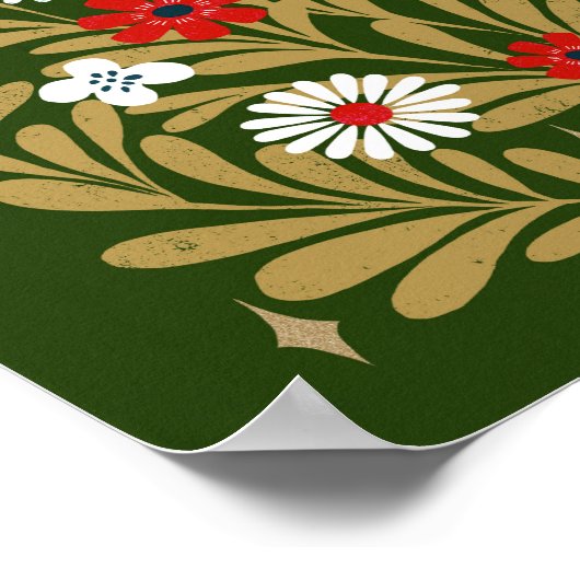 Poster Fée de prune de sucre - Nutcracker Noël (Coin)