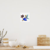 Poster Fée d'érable de Crison King avec feuille (Cuisine)