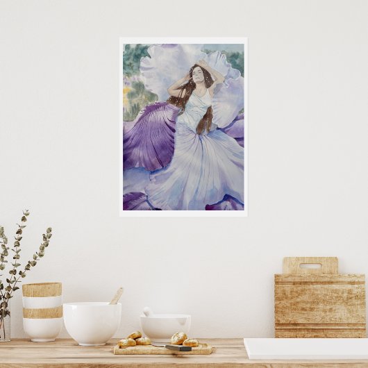 Poster Fée des Iris (Cuisine)