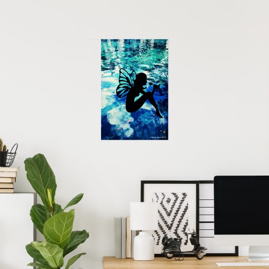 Poster Fée d'ombre (Bureau à domicile)