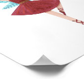 Poster Fée Dragée danseuse de ballet Casse-Noisette (Coin)