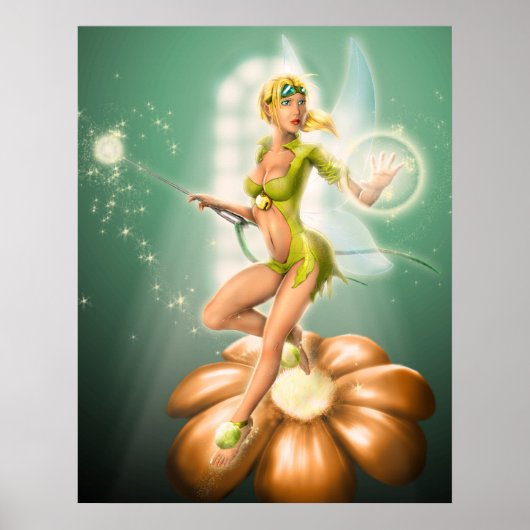 Poster Fée féroce (Devant)