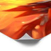 Poster fée feu de glace reine imaginaire coloré lumineux (Coin)