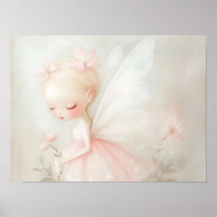 Poster Fée Fleur Odeur
