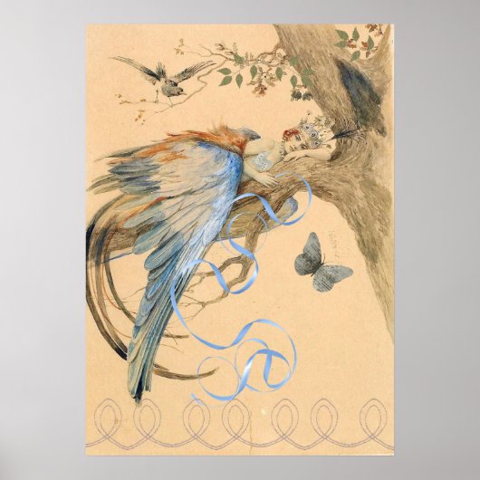 Poster Fée forestière (Devant)