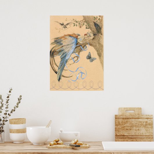 Poster Fée forestière (Cuisine)