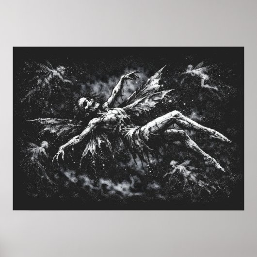 Poster Fée morte par BurnsInHell (Devant)