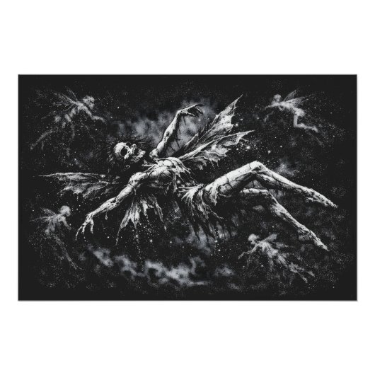 Poster Fée morte par BurnsInHell (Devant)