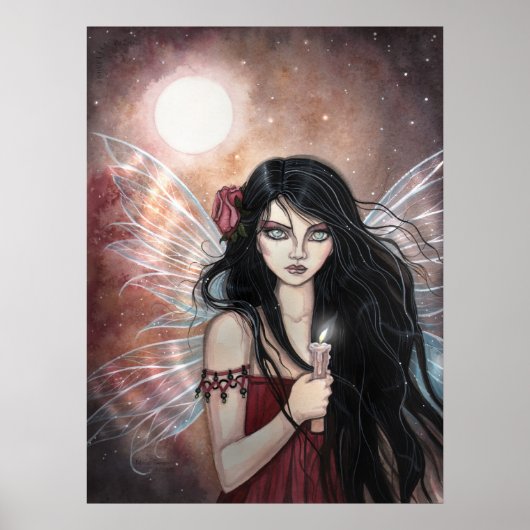 Poster Fée Mystique du Crépuscule Terrestre (Devant)