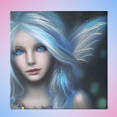 Poster Fée Mystique Éthérée Fille