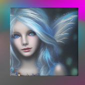 Poster Fée Mystique Éthérée Fille