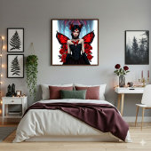 Poster Fée Papillon