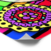 Poster Fée personnalisée aimée, bénie et adorée (Coin)