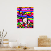 Poster Fée personnalisée aimée, bénie et adorée (Cuisine)