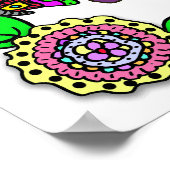 Poster Fée personnalisée aimée, bénie et adorée (Coin)