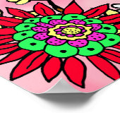 Poster Fée personnalisée aimée, bénie et adorée (Coin)