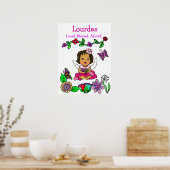 Poster Fée personnalisée aimée, bénie et adorée (Cuisine)