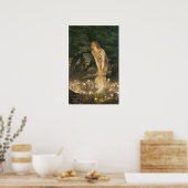 Poster Fée victorienne Eve de mi-été (Cuisine)