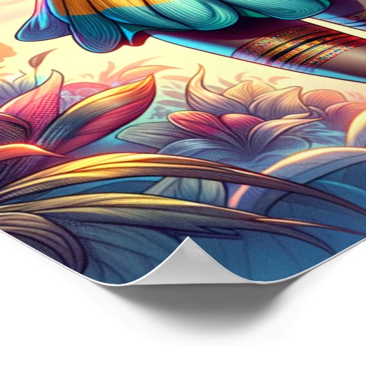 Poster Fée zimbabwéenne (Coin)