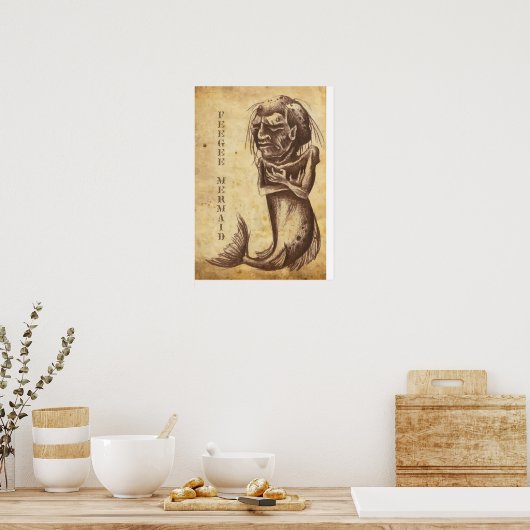 Poster Feegee Mermaid (Cuisine)