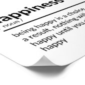 Poster Feel-Good Cotes sur le bonheur (Coin)